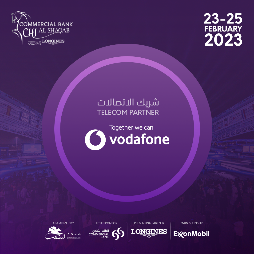 Al Shaqab names Vodafone Qatar as a Telecom Partner for its